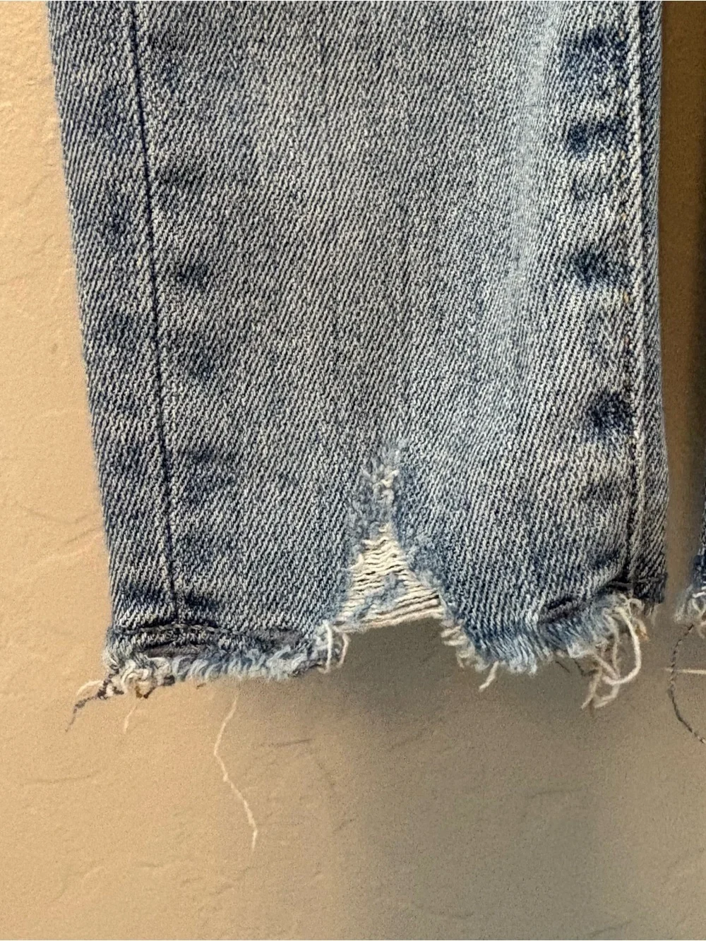 Old navy ballerina light wash distressed heart denim skinny jeans size 6